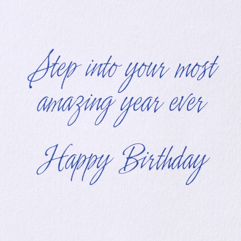 Papyrus Birthday Card for Her (Most Amazing Year) - Image 3